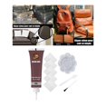 thumbnail image 4 of Cream Vinyl Repair Kits for Coat Leather Furniture Brown, 4 of 8