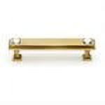 Alno C213-35-PA Swarovski Crystal 3-1/2" Cabinet Crystal Pull Polished Antique