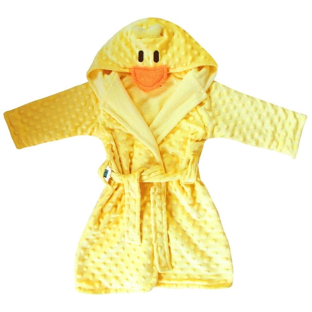 Bata Baño Pato Grande Niño 3-5 Años Algodón SmaillSoul Baby Small Soul Baby BPTG