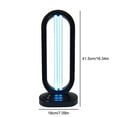 thumbnail image 2 of Desinterriz de luz UV 38W 110V Lámpara UVC ultravioleta para habitación (EE. UU.) Negro, 2 of 6