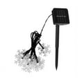 thumbnail image 1 of Dinheiro Luces solares de copo de nieve 20/3050 piezas LED 8 patrones jardín fiesta patio decoración navideña, 1 of 5