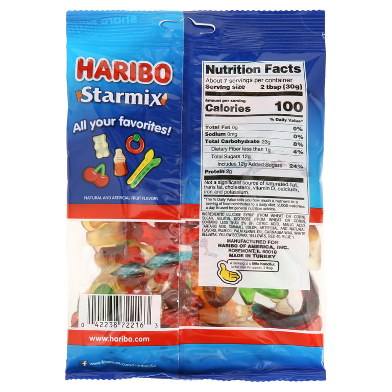barndom forhold Atlantic Haribo Starmix Gummi Candies, 8 Oz. - Walmart.com