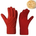 thumbnail image 2 of Weiqiqre Women Winter Gloves, Touch Screen Texting Gloves, Elastic Soft Warm Knit Lined, One Size, 2 of 4