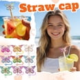 thumbnail image 2 of Cute Silicone Spill-Proof Cup Lid for 30 oz & 40 oz Tumblers – Reusable, Vibrant Pastel Colors, Daily Use & Travel, 2 of 6