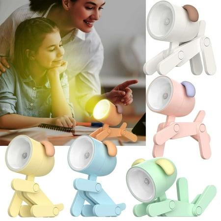 

Christmas Hot Sale Cute Night Light For Kids Mini Led Table Desk Lamp Decorative Lamp Indoor Nightstand Animal Pet Nightlights Christmas Decorate Birthday Gifts For Children Students