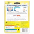 thumbnail image 2 of Crayola Washable Markers, Broad Line, Classic Colors, 8 Count, 2 of 2