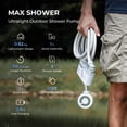 thumbnail image 2 of Ducha portátil FLEXTAILGEAR MAX Pump USB-C, 2 modos, 2 of 7
