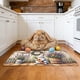 thumbnail image 5 of Casa de campo Decoración de Pascua,23.6X15.7In Easter Bunny Print Decorative Doormat Decoración del hogar, 5 of 7