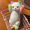 thumbnail image 2 of Xihbxyly Juguete Antiestrés para Gatos, Adorable Diseño de Peluche, Material Suave y Duradero, Juguete Portátil para Apretar, Alivia El Estrés En Cualquier Momento y Lugar, Regalo Perfecto para Los A, 2 of 7