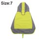 thumbnail image 2 of Chubasquero con capucha para perros, chaqueta impermeable portátil para mascotas, chubasquero para mascotas con tira reflectanteVerdeNúmero siete, 2 of 5