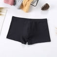 thumbnail image 4 of B91xZ Underwear Man Breathable Comfortable Trunks,Black L, 4 of 4