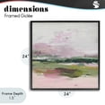 thumbnail image 4 of Stupell Industries Transitional Hills In Bloom Abstraction Black Framed Giclee Art, 24 x 24, by Svetlana Aleynikova, 4 of 8