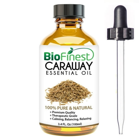 Biofinest Caraway Essential Oil - 100% Pure Undiluted, Premium Organic, Therapeutic Grade - Best for Aromatherapy, antioxidant, boost immune System, soothe headache & fatigue - FREE E-Book (Best Tablets To Boost Immune System)