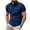Mens T-Shirts Dark Blue, variant on Golf Shirts for Men Short Sleeve Button Collared Athletic Workout T-Shirts Mens Casual Solid Pullover Breathable Baseball Tees Tops
