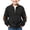 Black, variant on Boys Quarter Zip Pullover Sweatshirt Autumn Winter Fashion Athletic Long Sleeve Preppy Sweater Top with Elbow Patches (Blue, 4-5 Years)