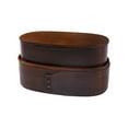 thumbnail image 1 of Wooden Bento Box Lunch Box Japanese Students Adults Japanese Tableware Sushi Rice Bowl Portable Picnic Food Container 2A, 1 of 6