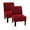Wine Red, variant on Eurhowing Stretch Armless Chair Cover 2Pcs, Non Slip & Waterproof Accent Chair Slipcover, Machine Washable Slipper Chair Protector for Home Office, Navy Blue
