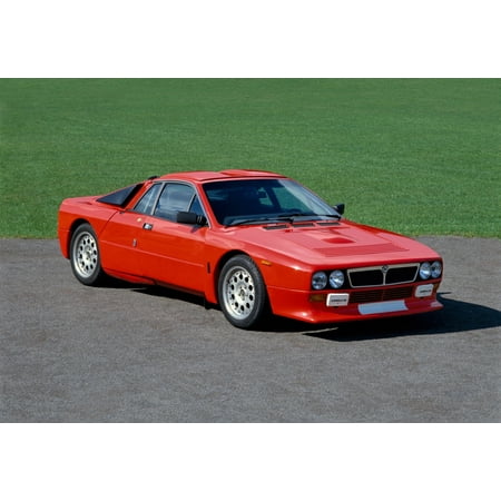 1983 Lancia Abarth Rally 20 litre 2 door coupe Inline-4 DOHC engine producing 325 bhp 8000rpm Country of origin Italy Canvas Art - Panoramic Images (18 x 24)