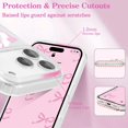 thumbnail image 4 of XUCP-Magnetic for iPhone 17 Pro Case, Bow Case Compatible with MagSafe, Wireless Slim Clear Ribbon Aesthetic Phone Cover Anti-Yellowing Shockproof Protective Cover for Women Girl - Pink, 4 of 4
