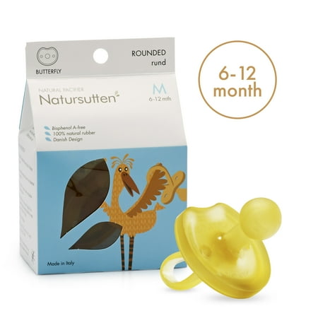 UPC: 0894654002318 | Natursutten Pacifier 6-12 Months Butterfly Rounded Infant Pacifier