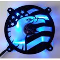 thumbnail image 1 of Custom Acrylic American Flag Eagle Computer Fan Grill 92mm, 1 of 4