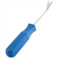 thumbnail image 2 of Car Door Interior Trim Clip Panel Upholstery Fastener Clip Remover Tool Screwdriver Nail Puller 4 Inch Blue, 2 of 9