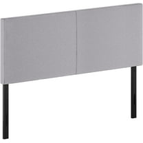 BENJM Roanne Upholstered Headboard, Queen, Glacier