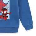thumbnail image 5 of Marvel Spidey & His Amazing Friends Spider-Man Miles Morales Ghost Spider Pullover Hoodie (Boys), Sizes 3T-7, 5 of 5