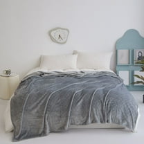 IFNWSV Soft Blankets Couch Fleece Throw Blankets Bed Cozy Machine Washable Thick Checkered Sofa,70.86x78.74in