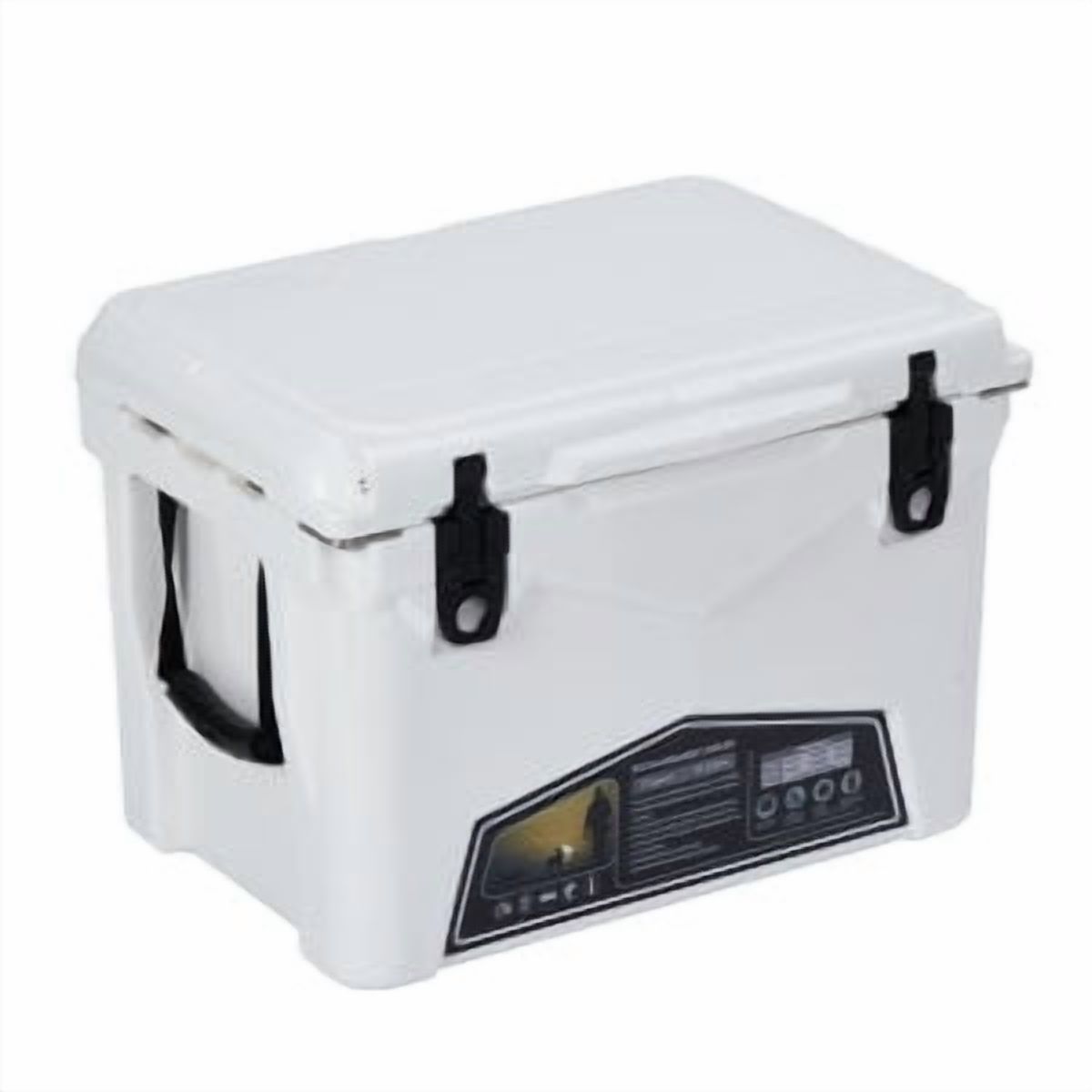 20 Quart Hard Camping Cooler, Adventure Outdoor Cooler Portable Insulated Ice Chest Cooler Box with Heavy Duty Handle, 5-Day Ice Retention, Great Camping Cooler with Easy Carry Top Handle Cooling Ice