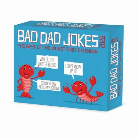 Bad Dad Jokes 2026 Box Calendar, (Paperback)