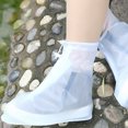 thumbnail image 3 of Bangcool Shoe Covers Waterproof Reusable Plastic Unisex Boot Covers Rain Shoe Protector, 3 of 8