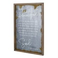 thumbnail image 3 of Creative Brands J6453 Heartfelt Home Small Metal Wall Art Wall Decor - Beautiful, 3 of 3