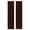 DARK BROWN, variant on Shed Shutters Raised Panel 9" W x 36" H, Dark Brown for Sheds, Playhouses, and Chicken Coops 1 Pair (RP936BRN-BX2)
