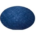 thumbnail image 2 of MagicRugs Solid Navy Blue 8X8 Oriental Modern Round Rug, 2 of 11