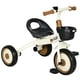 thumbnail image 1 of Triciclo para Niños Qaba con Asiento Ajustable, Canasta y Timbre Blanco, 1 of 9