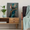thumbnail image 5 of Vintage Woman Portrait Canvas Print Wall Art for Living Room Bedroom Office Hotel Cafe, 5 of 8