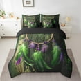 thumbnail image 2 of Erosebridal Dreamcatcher Feather Bed In A Bag King Bohemian Gypsy Comforter Set 7 Piece Adults,Jungle Nature Bedding Set Boho Dream Catcher Sheet Set With Comforter, 2 of 4