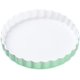 thumbnail image 1 of Plato de tarta de cerámica de 28 cm, molde para tarta, platos de pastelería, platos de pizza, platos de horno para hornear (verde) esquí esquí Gafas de esquí, 1 of 5