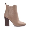 thumbnail image 2 of Journee Collection Womens Maxxie  Faux Leather Almond Toe Ankle Boots, 2 of 3