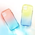 thumbnail image 5 of iFace Look In Lolly (Apple iPhone 14 Plus) Shockproof Transparent Gradient Color Hard Phone Case for Girls Women Adults - Peach Sapphire, 5 of 7