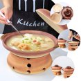 thumbnail image 4 of Household Casserole Dish Pottery Clay Stewing Pot Rice Noodles Cooking Pot Kitchen Accessory, 4 of 5