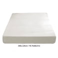 thumbnail image 3 of Stretch Fitted Bed Sheet Deep Pocket Mattress Cover Non Slip Elastic Bed Protector Soft Polyester Fabric Wrinkle Resistant All Around Secure Fit Bedding Sheet for Home Bedroom Use, 3 of 6