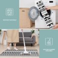 thumbnail image 6 of Black Geometric Triangle Striped Pattern Kitchen Rugs Sets Of 3,Kitchen Runner Rugs Non Skid Washable,Decorative Kitchen Floor Mats for Kitchen,Sink,Laundry,17"x30"+ 17"x47" + 17"x59", 6 of 6