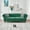 Green, variant on 87" Traditional Sofa Comfy Couch Modern Sofa Couch with Velvet Fabric Solid Wood Frame for Living Room Office Apartment, Black
