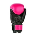 thumbnail image 2 of Fighter Synthetic Leather PU basic Boxing Gloves, Neon Pink/Black 1376APUFP, 2 of 4