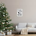 thumbnail image 2 of Sleigh Stop Here Holiday Sled Holiday Graphic Art White Framed Art Print Wall Art, 2 of 7