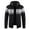 Black, variant on Leesechin Mens Hoodies with Zipper Winter Fashion Stand Collar Sweater Casual Fleece Jacket