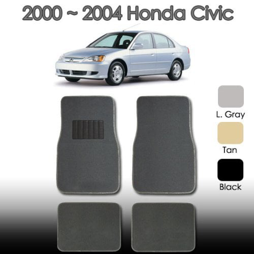 2000 2001 2002 2003 2004 2005 Car Honda Civic Floor Mat - Walmart.com
