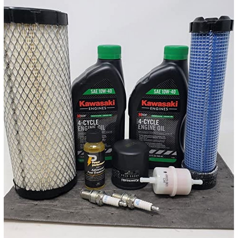 Kawasaki 99969-6529 10W-40 Maintenance Kit for FX921V FX1000V with